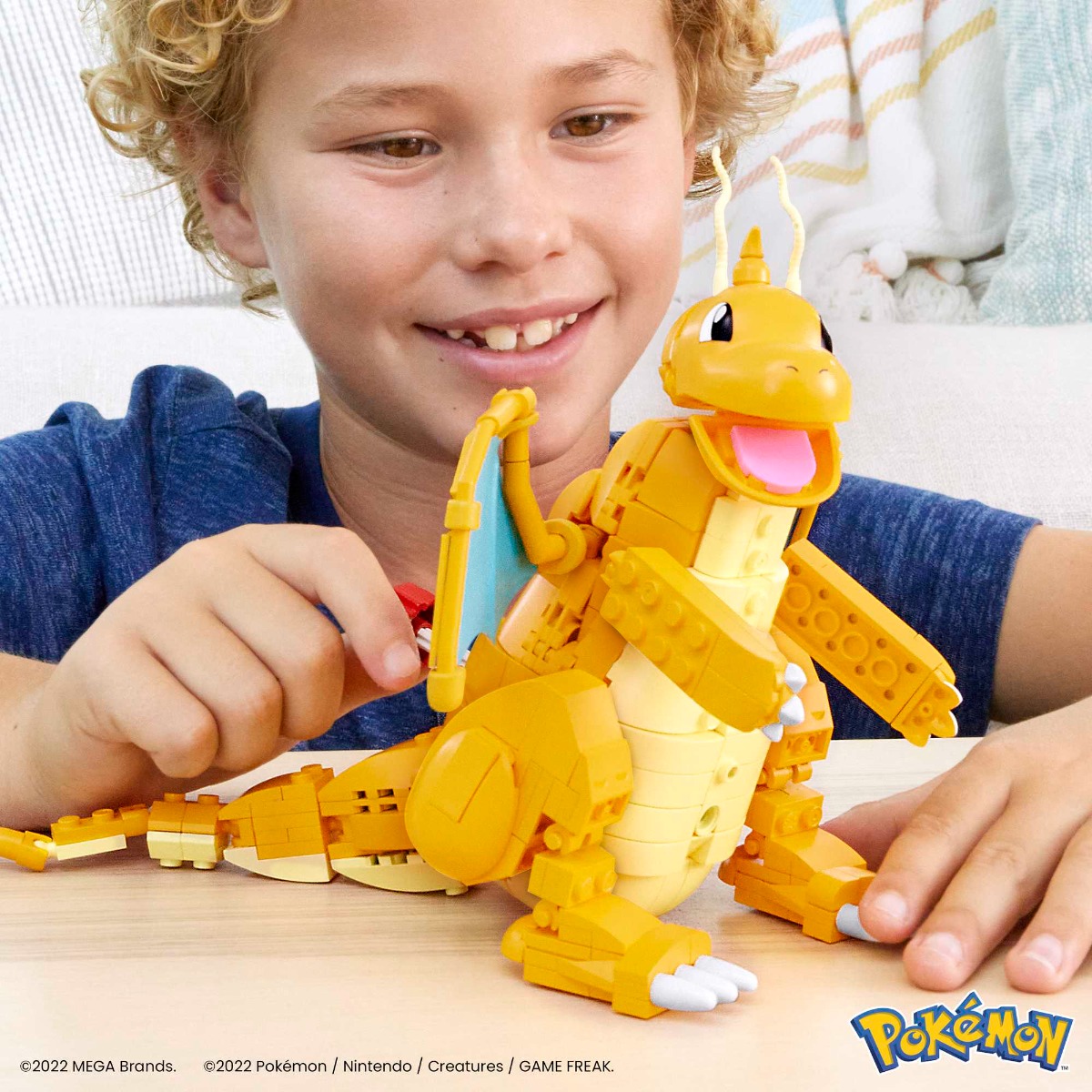 Set de constructie Mega Bloks Construx Pokemon Dragonite 388 piese - poza 5
