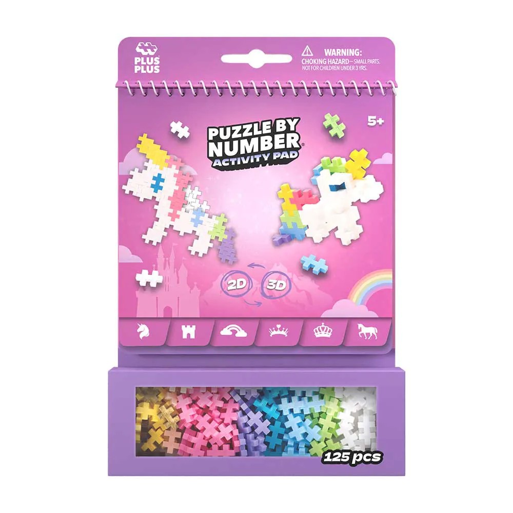 Set de constructie Plus Plus cu sabloane Fairy Tales 125 piese - poza 3