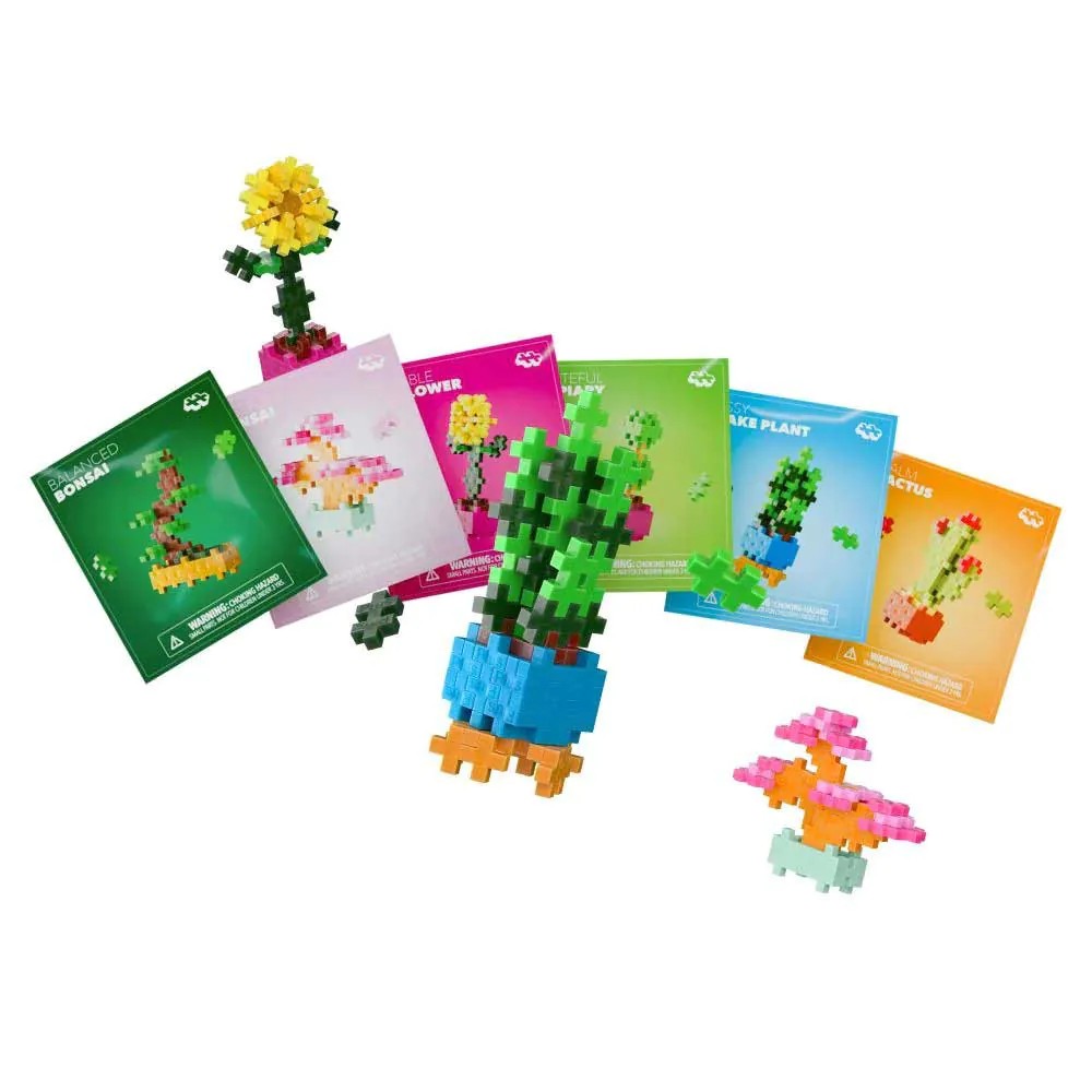 Set de constructie Plus Plus Flori de gradina diverse modele - poza 3