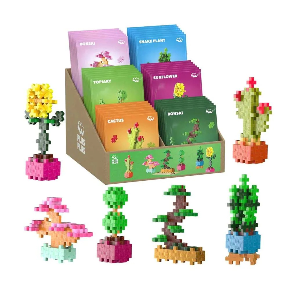 Set de constructie Plus Plus Flori de gradina diverse modele - poza 4