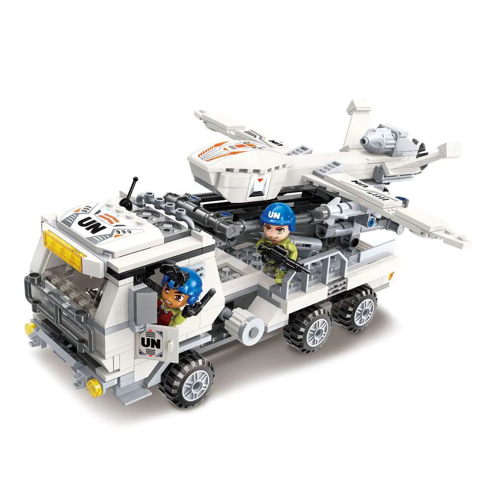 Set de constructie Qman High Tech RV 474 piese - poza 1