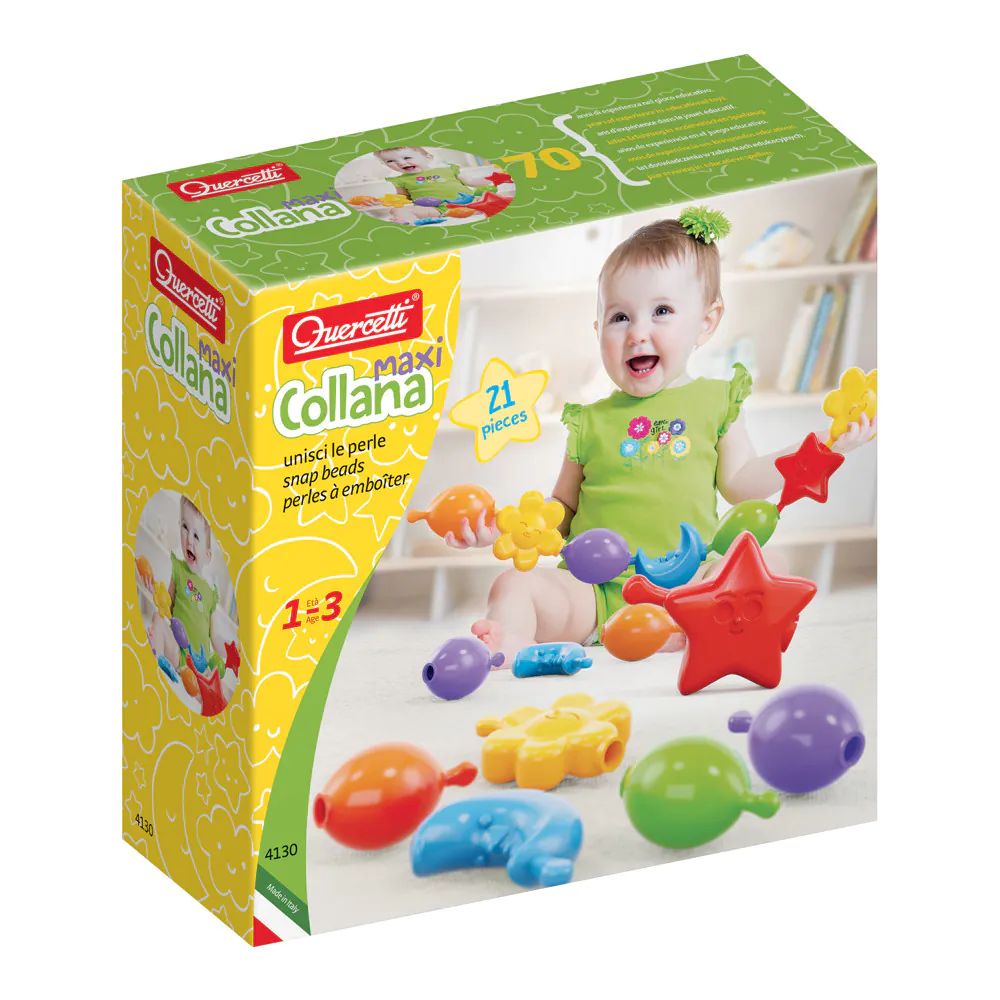 Set de constructie Quercetti Maxi Collana 21 piese - poza 1