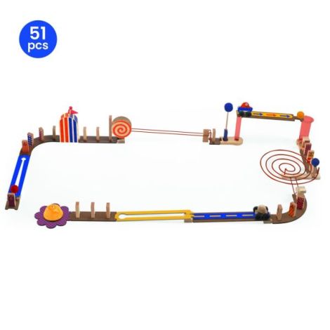 Set de constructie trasee Zig & Go Junior, Djeco - poza 3
