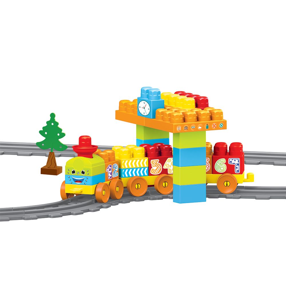 Set de constructie trenulet Dolu 58 piese - poza 2