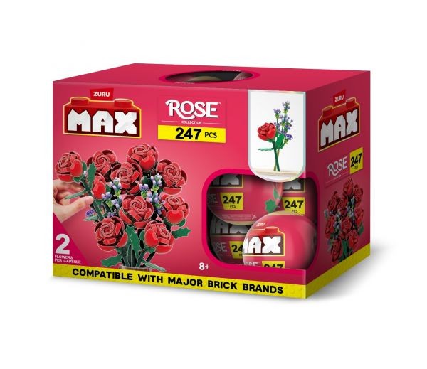 Set de constructie Zuru Max Colectie de Trandafiri diverse modele - poza 2