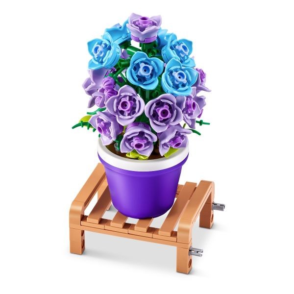 Set de constructie Zuru Max Flori de gradina in ghiveci diverse modele - poza 4