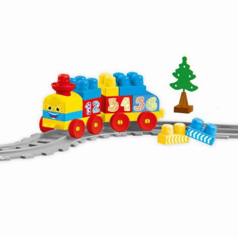 Set de constructii cu trenulet - 36 piese - poza 2