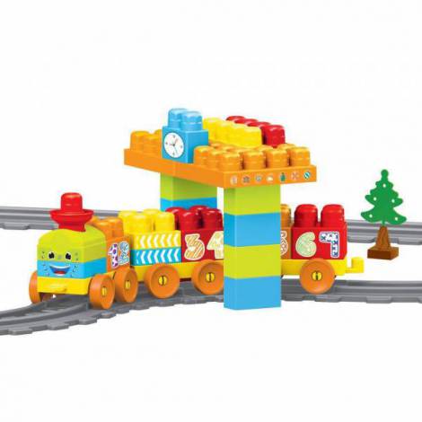 Set de constructii cu trenulet - 58 piese - poza 1