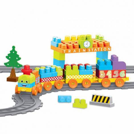 Set de constructii cu trenulet - 89 piese - poza 2