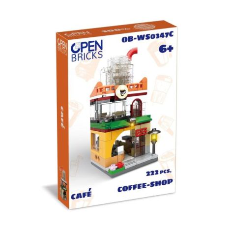 Set de construit de jucarie - Cafenea (222 piese) - poza 1