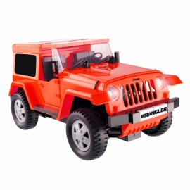 Set de construit Jeep Wrangler electronic, cu telecomanda IR si bluetooth - Cobi - poza 1