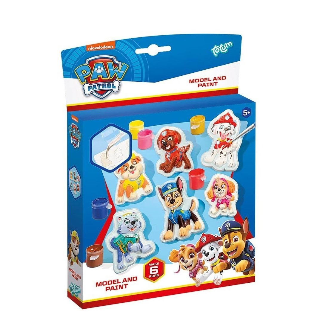 Set de creat si pictat figurine Totum Paw Patrol - poza 1