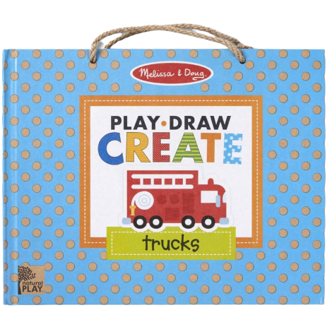 Set de Creatie Camioane - Melissa & Doug - poza 1