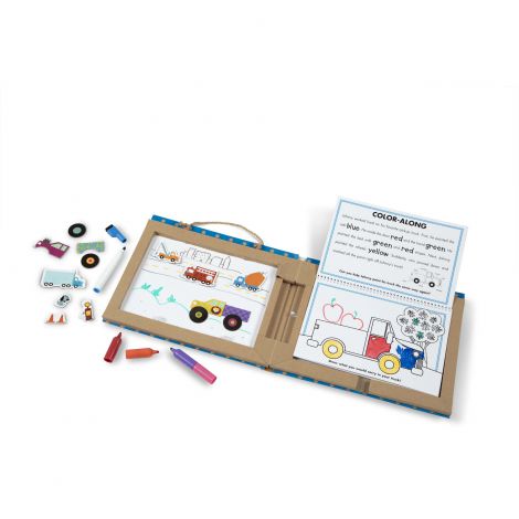 Set de Creatie Camioane - Melissa & Doug - poza 5