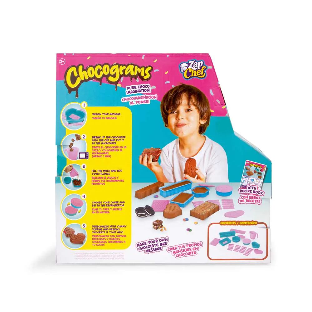 Set de creatie ciocolata Zap Chef Make Your Own Chocolate Treat - poza 3