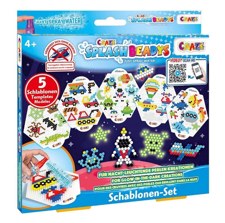 Set de creatie Craze cu sabloane pentru baieti - poza 1