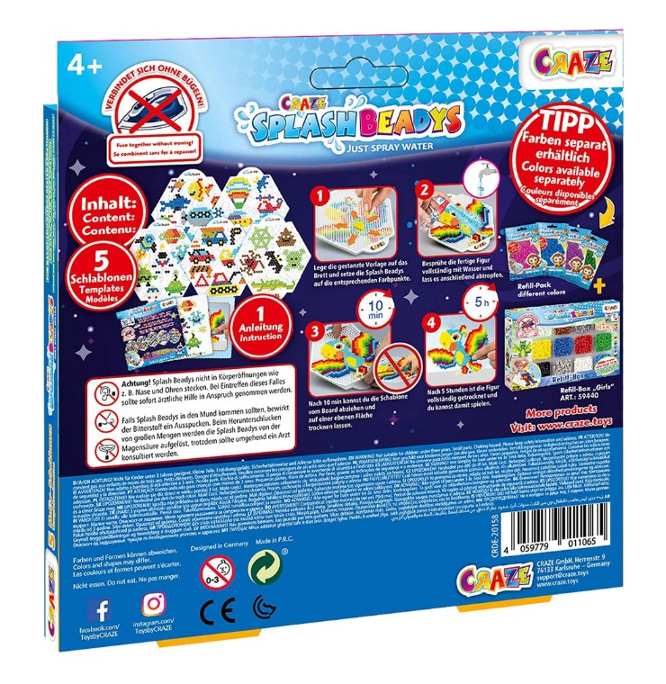 Set de creatie Craze cu sabloane pentru baieti - poza 3