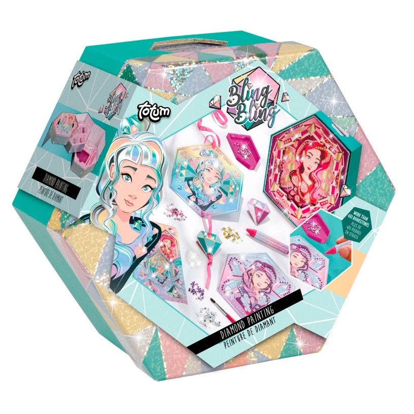 Set de creatie cu pietre decorative Totum Bling Bling - poza 3