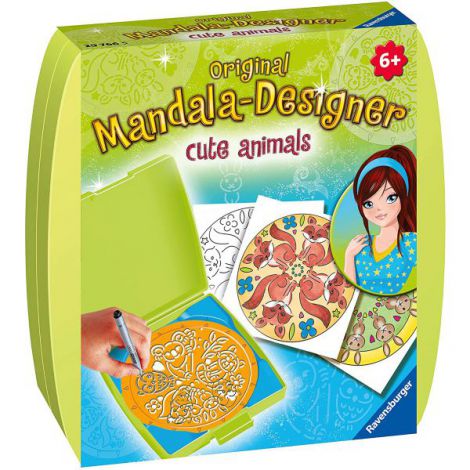 SET DE CREATIE MINI MANDALA CU ANIMALE - poza 1