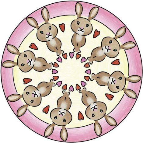 SET DE CREATIE MINI MANDALA CU ANIMALE - poza 4