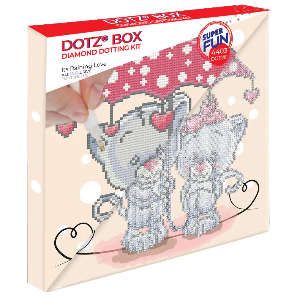 Set de creatie mozaic Diamond dotz It Raining Love - poza 1