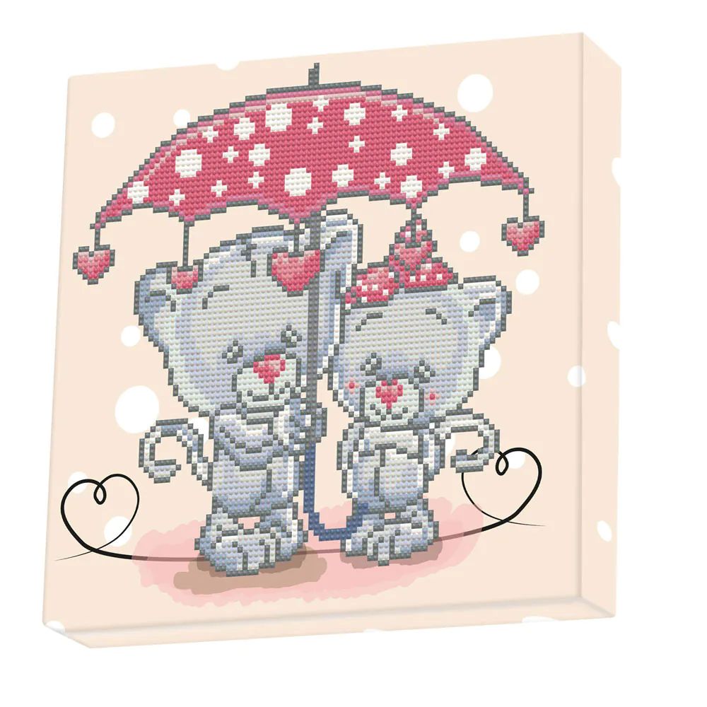 Set de creatie mozaic Diamond dotz It Raining Love - poza 3