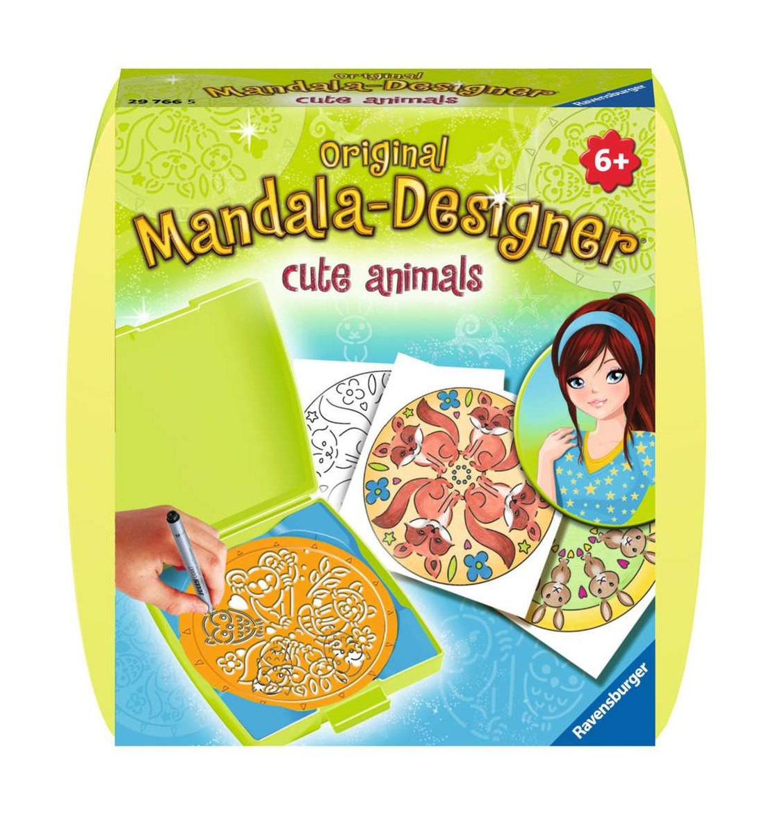 Set de creatie Ravensburger Mini Mandala cu Animale - poza 1