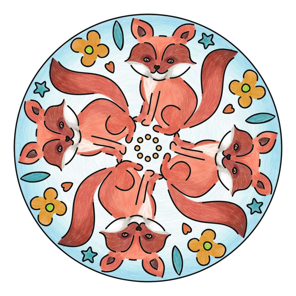 Set de creatie Ravensburger Mini Mandala cu Animale - poza 5