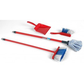 Set de curatenie de jucarie, mop, faras, matura si perie, Vileda - poza 2