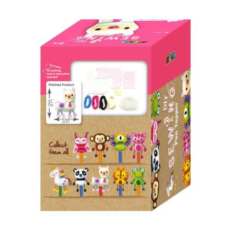Set de cusut DIY - decoratiune topper pentru creion - Lama - poza 5