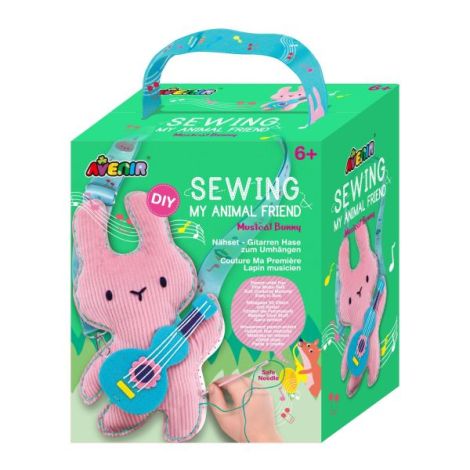 Set de cusut Prietenul Meu Animal - Iepuras Muzical - poza 1