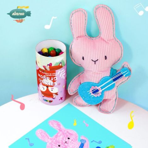 Set de cusut Prietenul Meu Animal - Iepuras Muzical - poza 2
