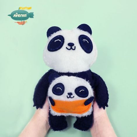 Set de cusut Prima Mea Papusa, Mama si puiul Panda - poza 5
