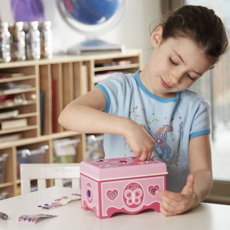 Set de decorat Caseta de bijuterii - Melissa & Doug - poza 2