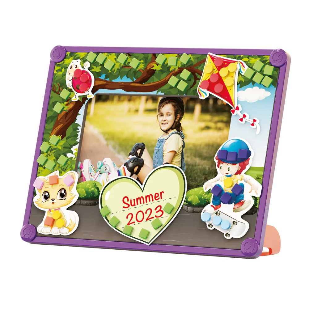 Set de decorat rama foto Quercetti Fanta Frame 210 piese - poza 5