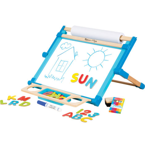 Set de desen cu Sevalet de masa si accesorii - Melissa and Doug 2790 - poza 1