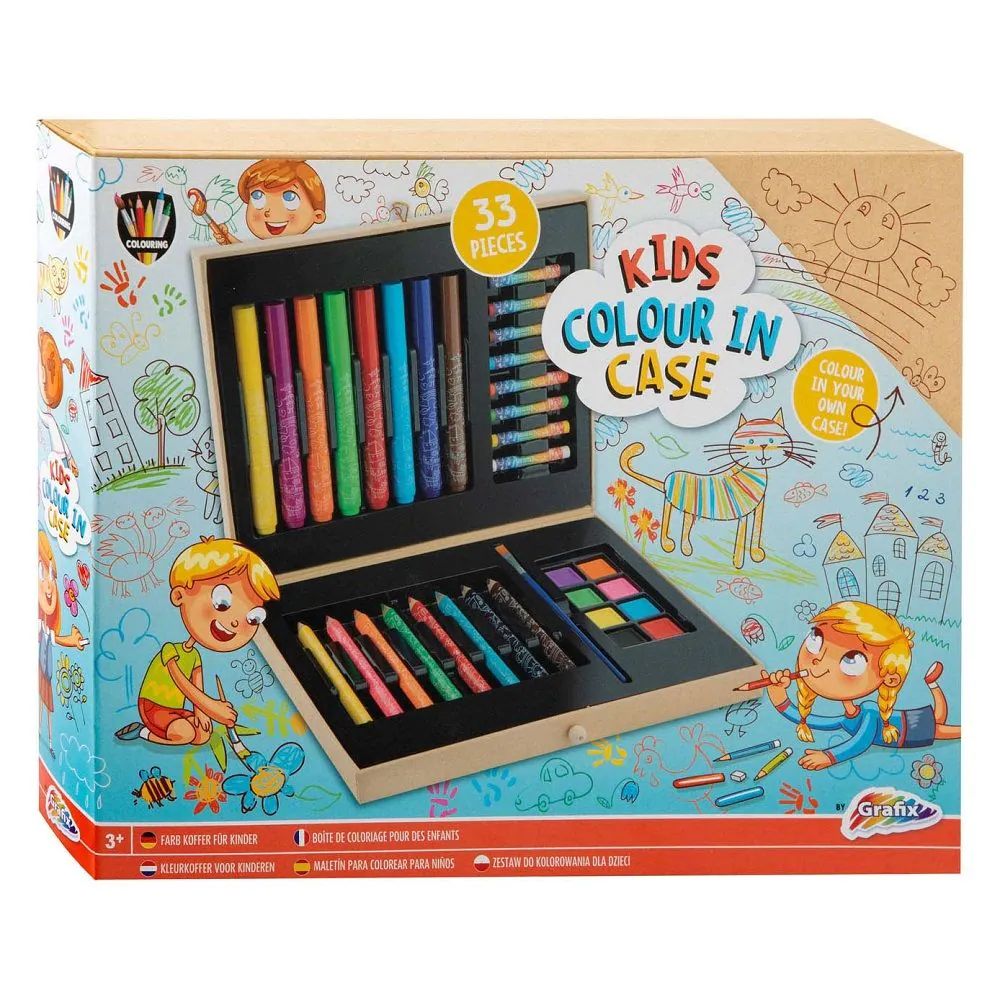 Set de desen pentru copii Grafix 33 piese - poza 2