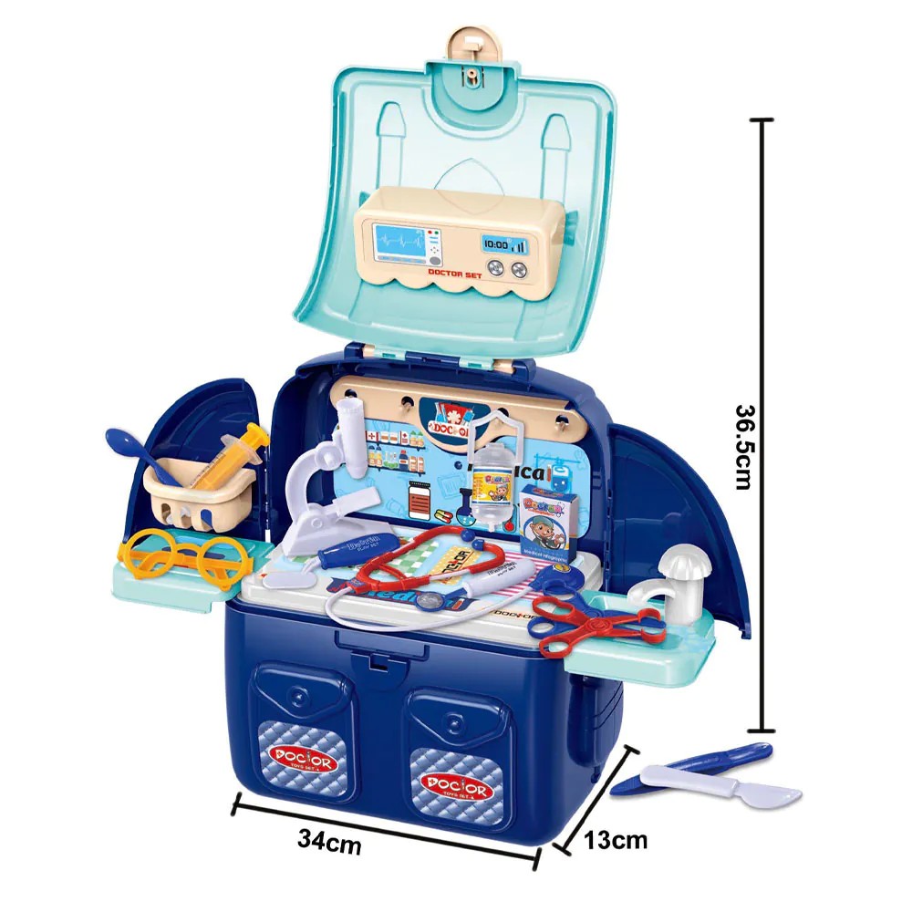 Set de doctor 2 in 1 in rucsac Doctor Medical Supplies - poza 3