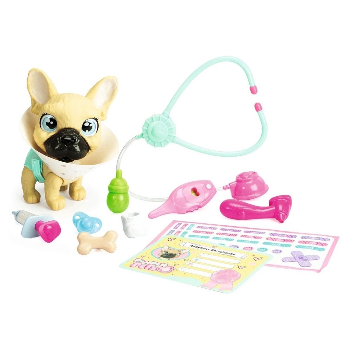 Set de doctor veterinar cu catelus si accesorii Pamper Petz - poza 1