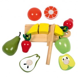 Set de fructe din lemn - poza 1