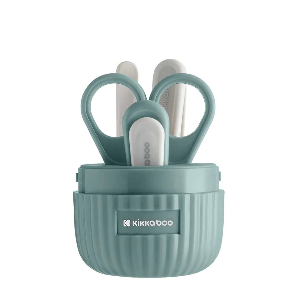 Set de igiena pentru bebelusi Kikka Boo 4 piese Verde Menta - poza 2