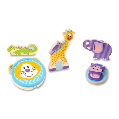 Set de instrumente muzicale Safari - Melissa & Doug - poza 2