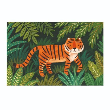 Set de invitatii cu animale din jungla, Djeco - poza 4