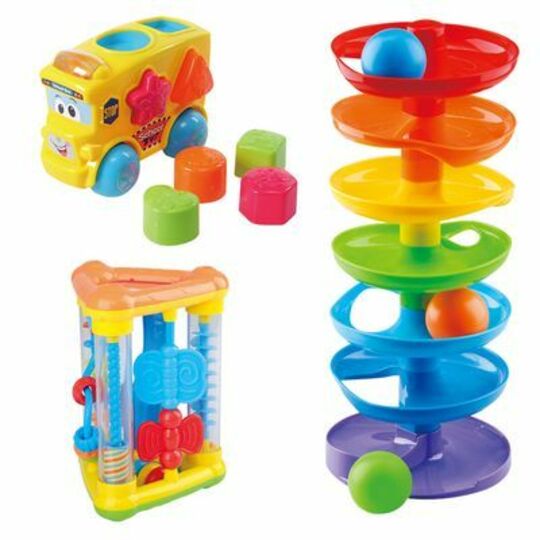 Set de joaca 3 in 1 pentru bebeusi Play Go Physical Challenge - poza 1
