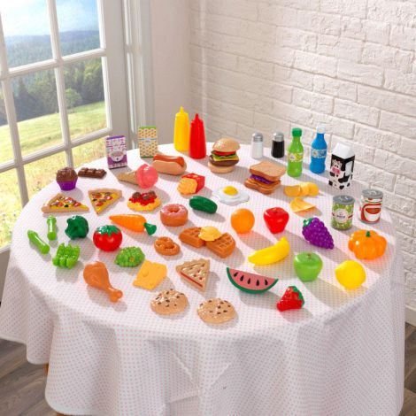 Set de joaca 65 piese Alimente Diverse - poza 4