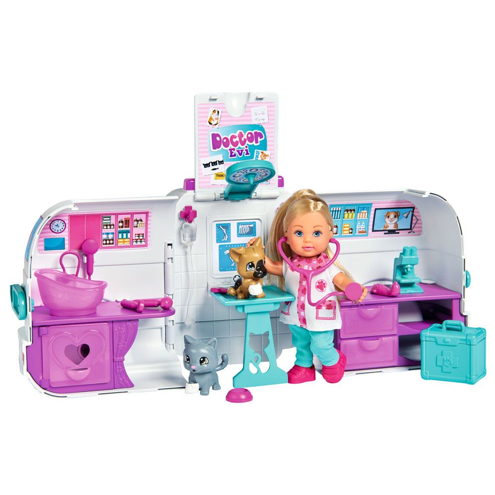 Set de joaca Ambulanta medic veterinar Evi Love - poza 1
