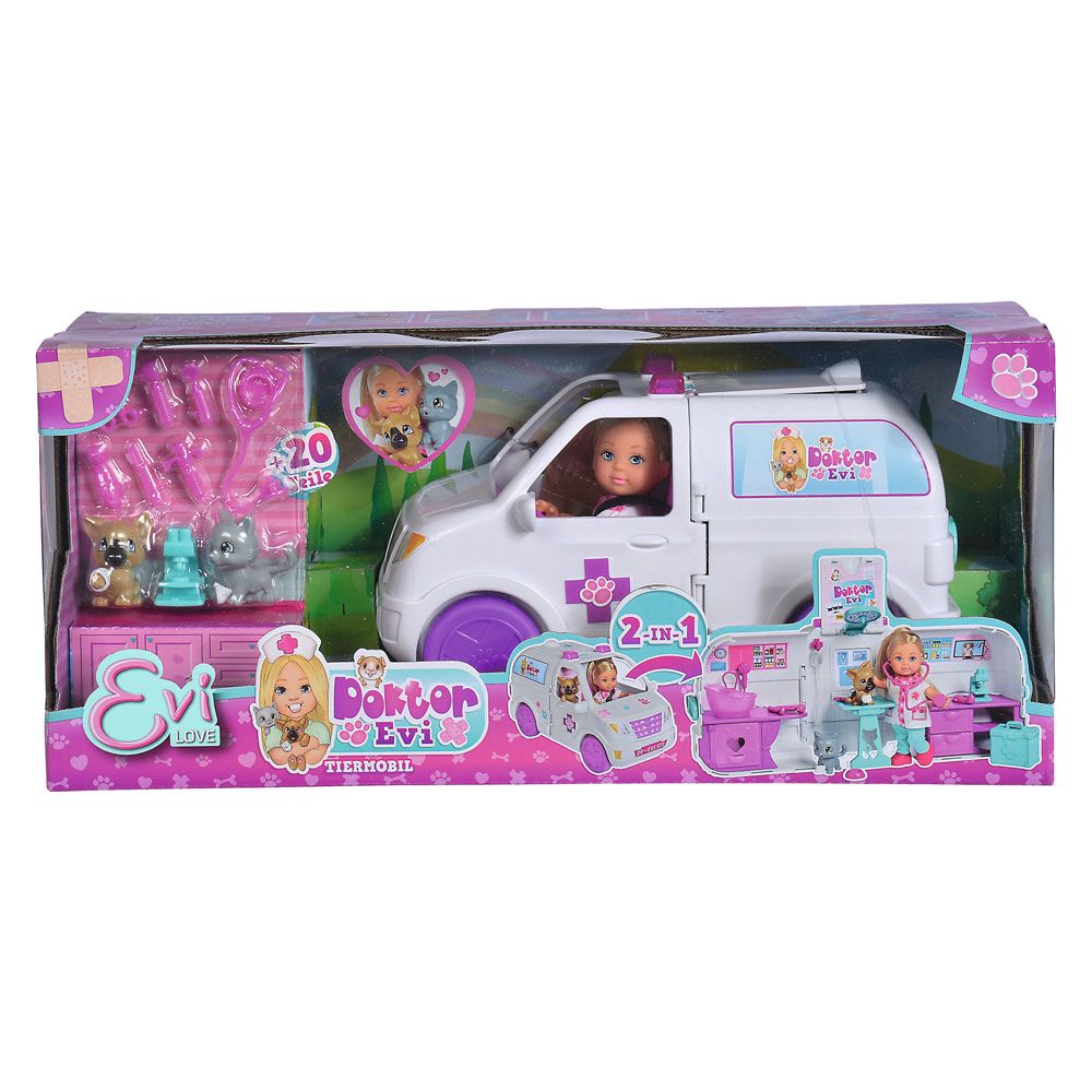 Set de joaca Ambulanta medic veterinar Evi Love - poza 2