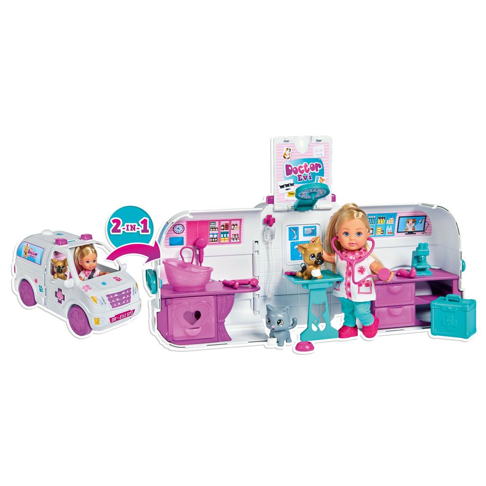 Set de joaca Ambulanta medic veterinar Evi Love - poza 4