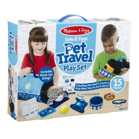 Set de joaca Animalele de companie calatoresc Melissa&Doug - poza 1
