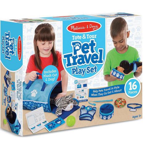 Set de joaca Animalele de companie calatoresc Melissa&Doug - poza 2